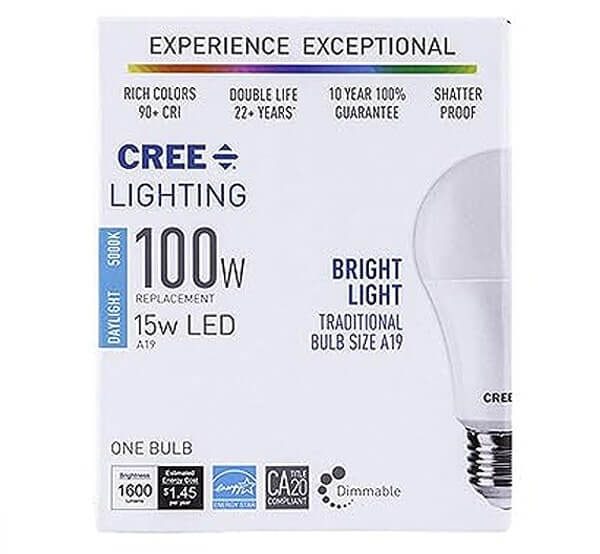 Cree Lighting A19 LED info