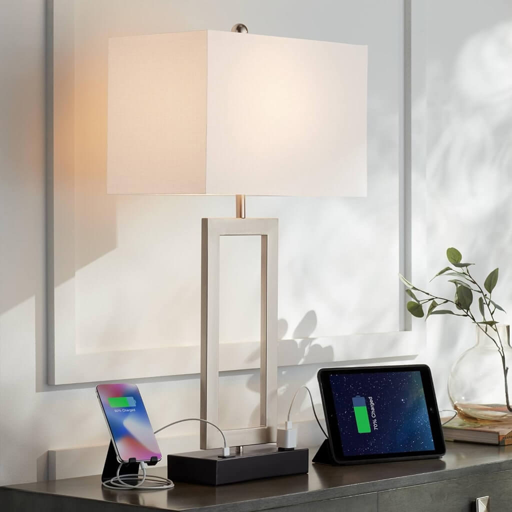 Anker Wireless Charging Desk Lamp with USB Port